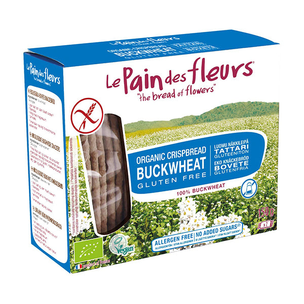 Le Pain Des Fleurs Organic Buckwheat Crispbread 