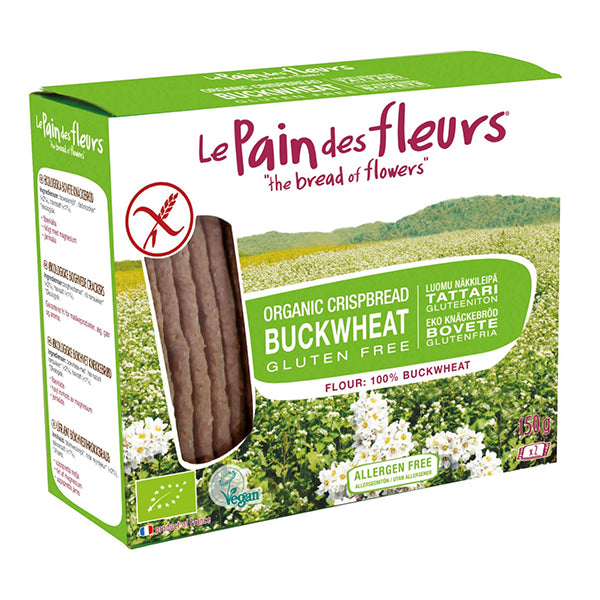 Le Pain Des Fleurs Organic Buckwheat & Gluten-Free Crispbread