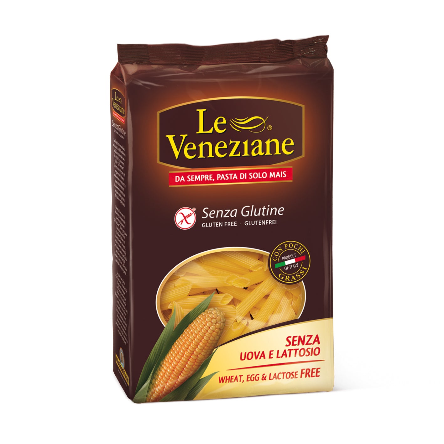 Le Veneziane Penne Rigate Gluten Free Pasta Box