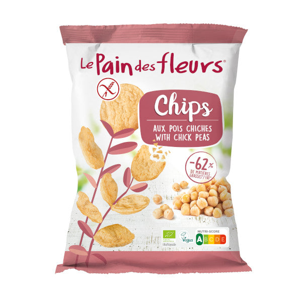 Le Pain Des Fleurs Gluten-Free Crisps With Chick Peas